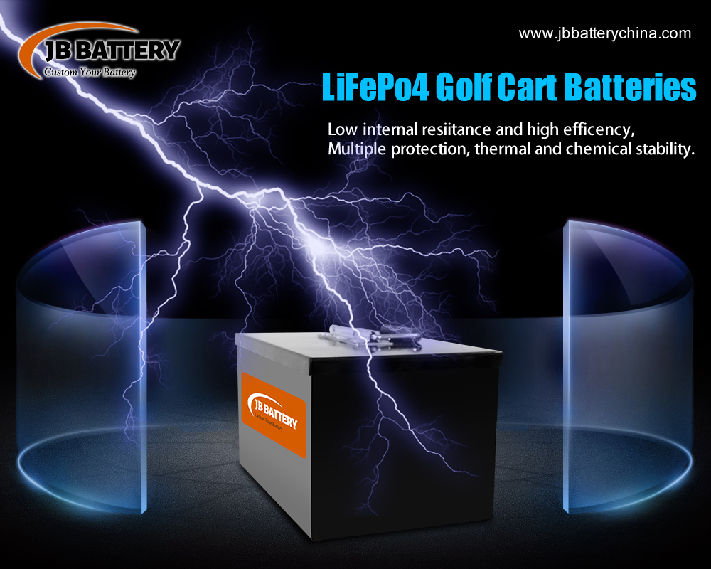 Come si conserva la batteria del carrello da golf al litio ferro fosfato (LifePo4) 48v 100ah?